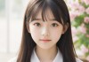 12岁的美少女，青春绽放的纯真与梦想