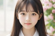 12岁的美少女，青春绽放的纯真与梦想