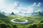 中国Windows野外，数字时代下的自然与科技交融
