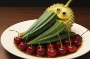 秋葵、榴莲与樱桃，从餐桌到小蝌蚪的奇妙联想