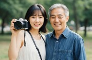 -偶遇相识，25岁的摄影师张明在公园拍摄时偶遇50岁的画廊老板林雅，两人因艺术话题产生共鸣，开始了一段忘年友谊
