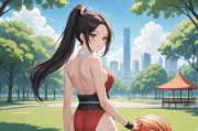 不知火舞公园，当二次元文化融入城市绿地的奇幻之旅