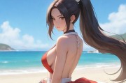 不知火舞沙滩漫画集，性感与力量的完美融合
