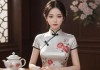 糖心旗袍茶艺老师NANA，传统与现代交织的优雅人生