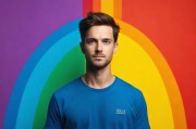 彩虹男GARY2022，色彩与勇气的象征