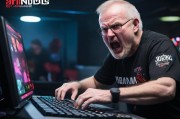 暴躁老外玩CSGO，一场键盘与怒吼的狂欢