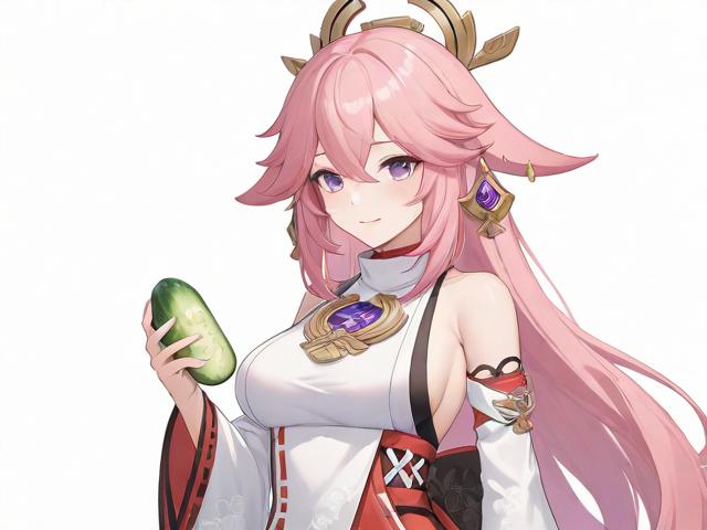 神明的夏日秘方，八重神子与黄瓜的奇妙邂逅