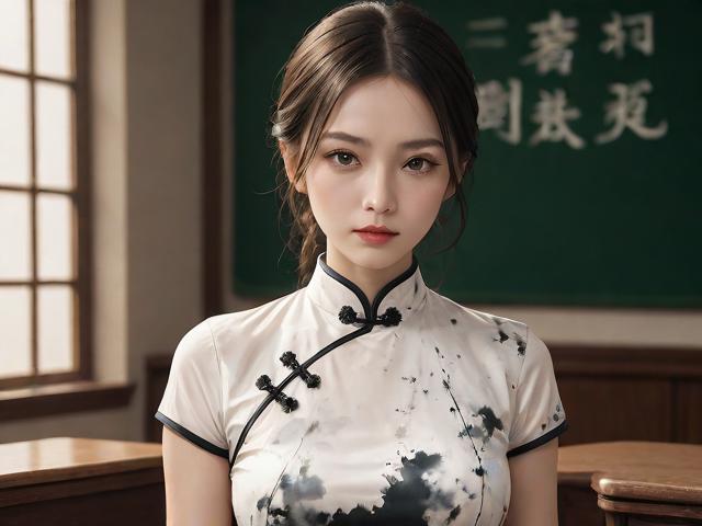 旗袍上的墨痕，一位女教师的隐秘反抗