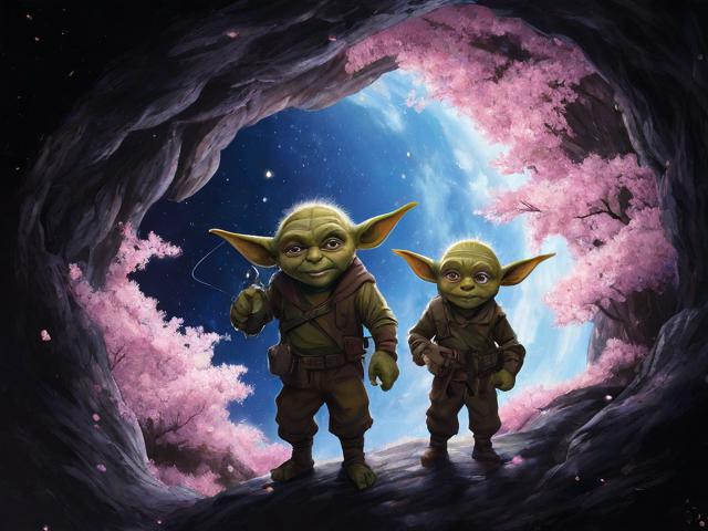 哥布林洞窟的樱花之约，NASA双男主的星际奇幻之旅