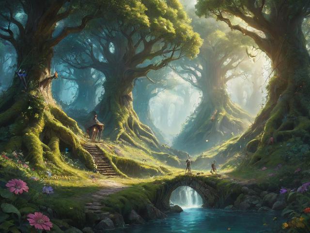 五区探秘，仙踪林的奇幻之旅