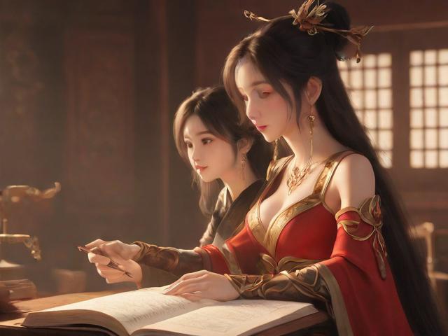 孙尚香蹲下给刘禅辅导功课，一段被历史忽略的温情时刻
