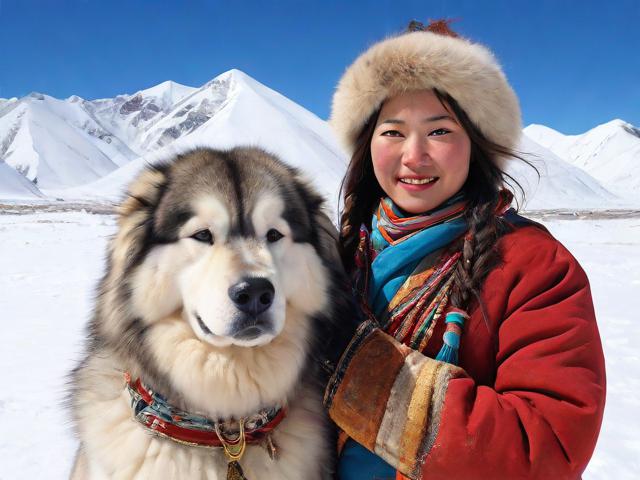 雪域守护者，一位女性与藏獒的生命奇缘