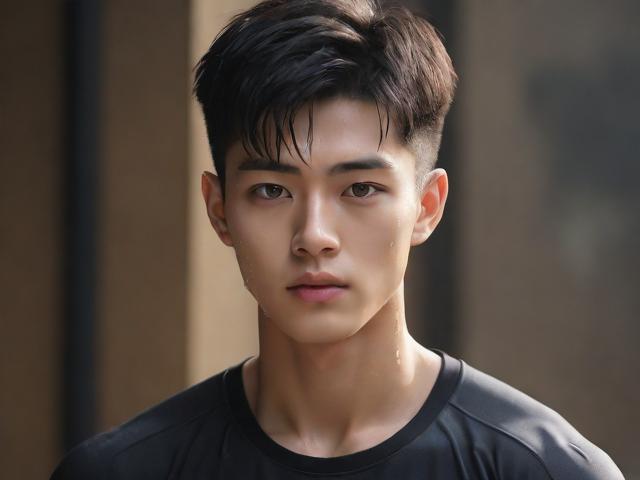 免费中国帅气体育生GARY，青春、汗水与梦想的闪耀篇章