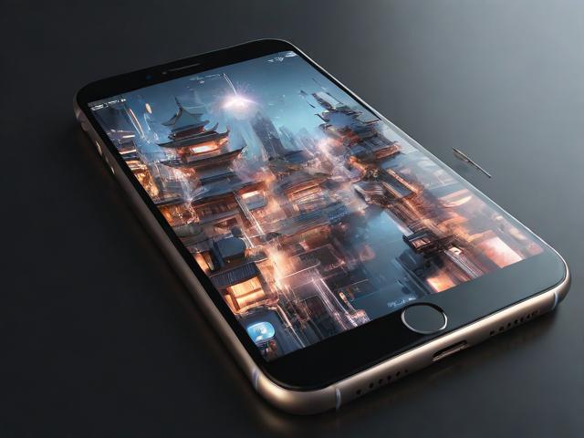 日本iPhone 69 HD，未来科技与文化的超现实碰撞