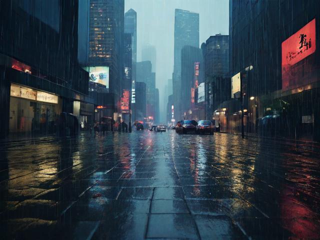 雨后微澜，那些被水滴重新定义的城市节奏