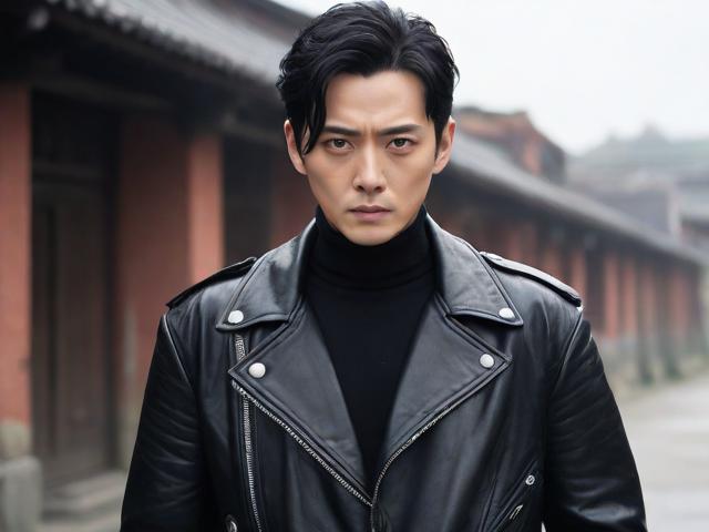 聂小雨与黑皮衣，叛逆与自由的时尚宣言
