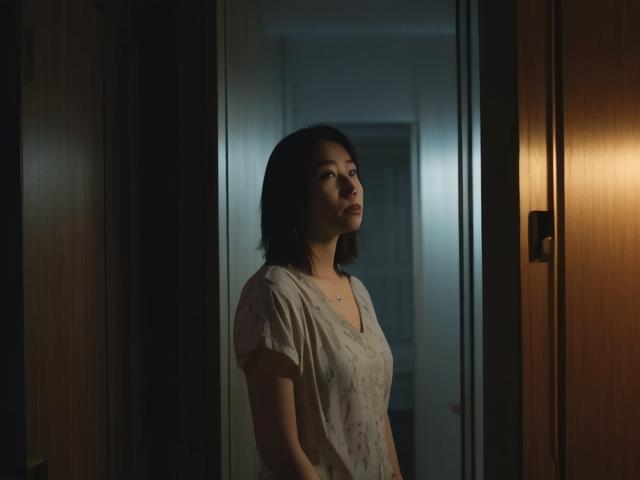 -深夜惊变，纪雨晴在熟睡中被突如其来的噪音惊醒，发现公寓门锁被撬，一个陌生黑影正在翻动她的私人物品，引发一场深夜对峙