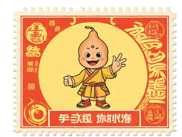 葫芦娃邮票六一发行，方寸之间唤醒的不只是童年记忆