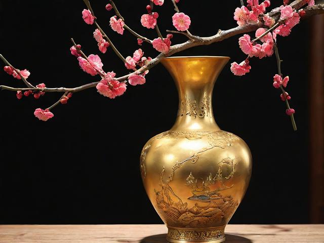 金花瓶与梅花庵的禅意，一段跨越时空的佛缘