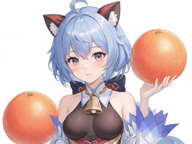 柚子猫的原神甘雨视觉盛宴，从虚拟偶像到内射频次元突破