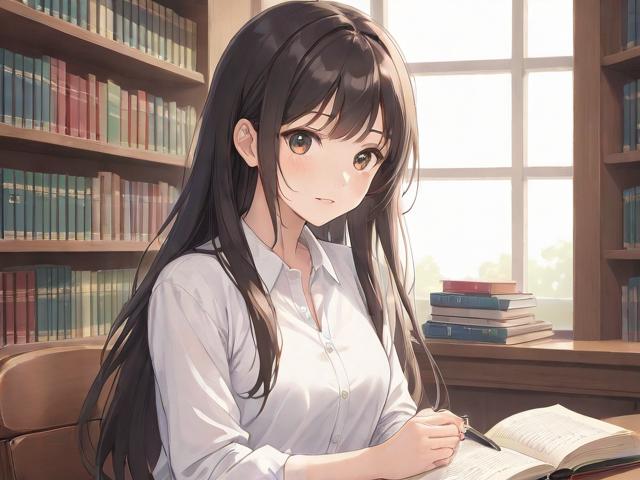 图书馆的女朋友，当动漫邂逅静谧的阅读时光