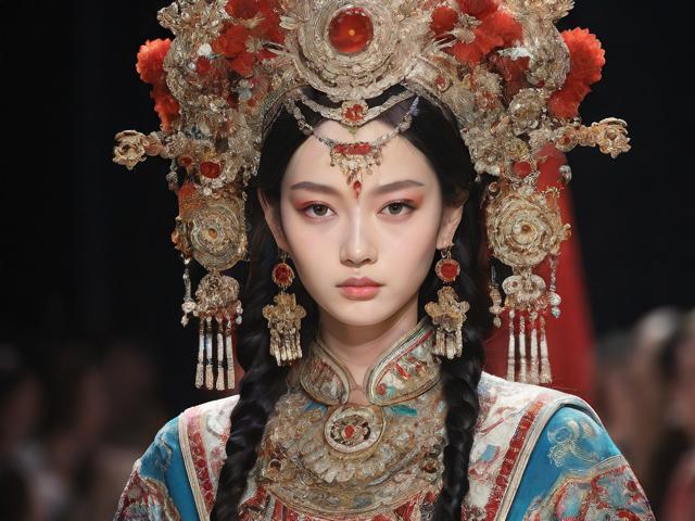 突破界限的东方之美，中国模特在国际舞台上的高清绽放