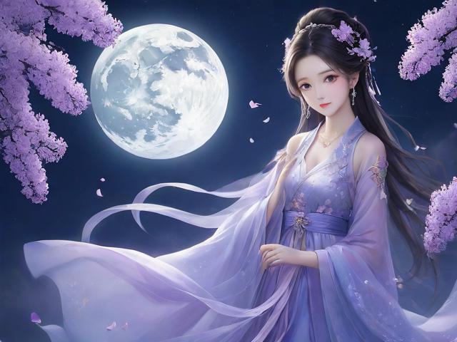 亭亭玉月丁香，夜之精灵与人间绝色