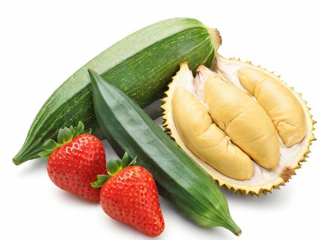 蔬果四重奏，丝瓜、草莓、秋葵与榴莲的生命启示