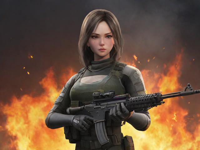 暴躁少女的CSGO最强角色推荐，火力全开，碾压全场！