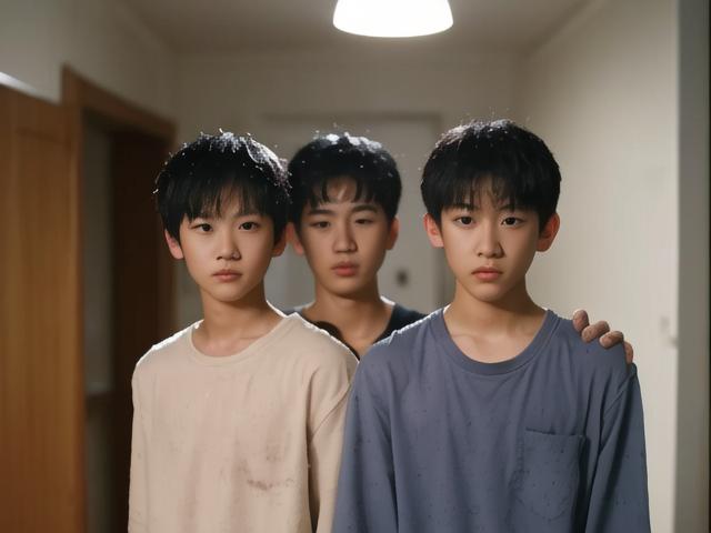 -深夜的秘密，父母出差后，14岁的弟弟林小阳和18岁的姐姐林小雨在各自房间，小雨突然敲响弟弟的房门，提出一起看电影的邀请