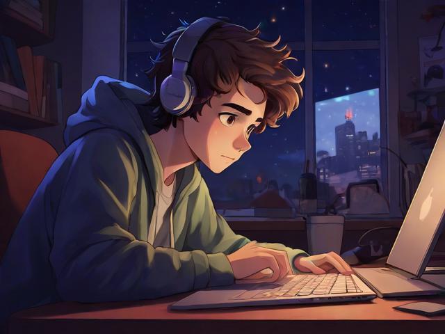 深夜的秘密时光，每天晚上偷偷看B站的年轻人