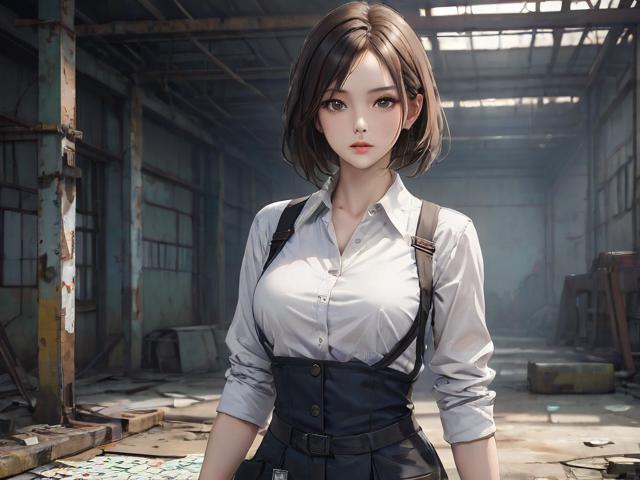 被缚的美女设计师，废弃工厂里的生死博弈