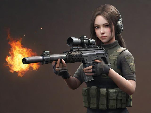 暴躁妹妹的CSGO高光时刻，怒火中的精准爆头