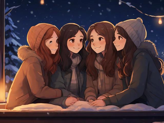 热炕头上的闺蜜夜话，四个女人的冬夜心灵交换