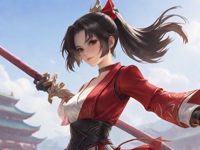 王者荣耀云缨，去掉小内，霸气全开的女战神