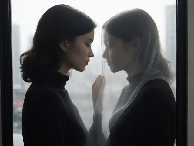 上边一面亲下边一面膜，当代都市人的情感与自我疗愈的双面镜像